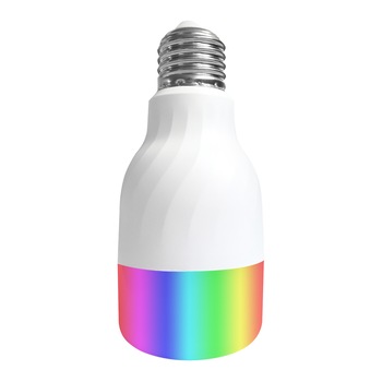 Bec inteligent PNI SafeHome PT52RE LED, E27, WiFi, RGBCW, 9W, 600 lm, lumina/culoare reglabila prin internet, aplicatie Tuya Smart, compatibil cu Alexa si Google Assistant Bec inteligent PNI SafeHome PT52RE LED, E27, WiFi, RGBCW, 9W, 600 lm, lumina/culoare reglabila prin internet, aplicatie Tuya Smart, compatibil cu Alexa si Google Assistant
