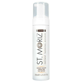 Spuma Autobronzanta Profesionala ST MORIZ Tanning Mousse, Efect instant, Dark, 200 ml Spuma Autobronzanta Profesionala ST MORIZ Tanning Mousse, Efect instant, Dark, 200 ml