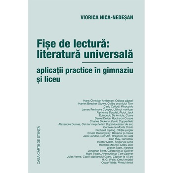 Fise de lectura: literatura universala - Viorica Nica-Nedesan Fise de lectura: literatura universala - Viorica Nica-Nedesan