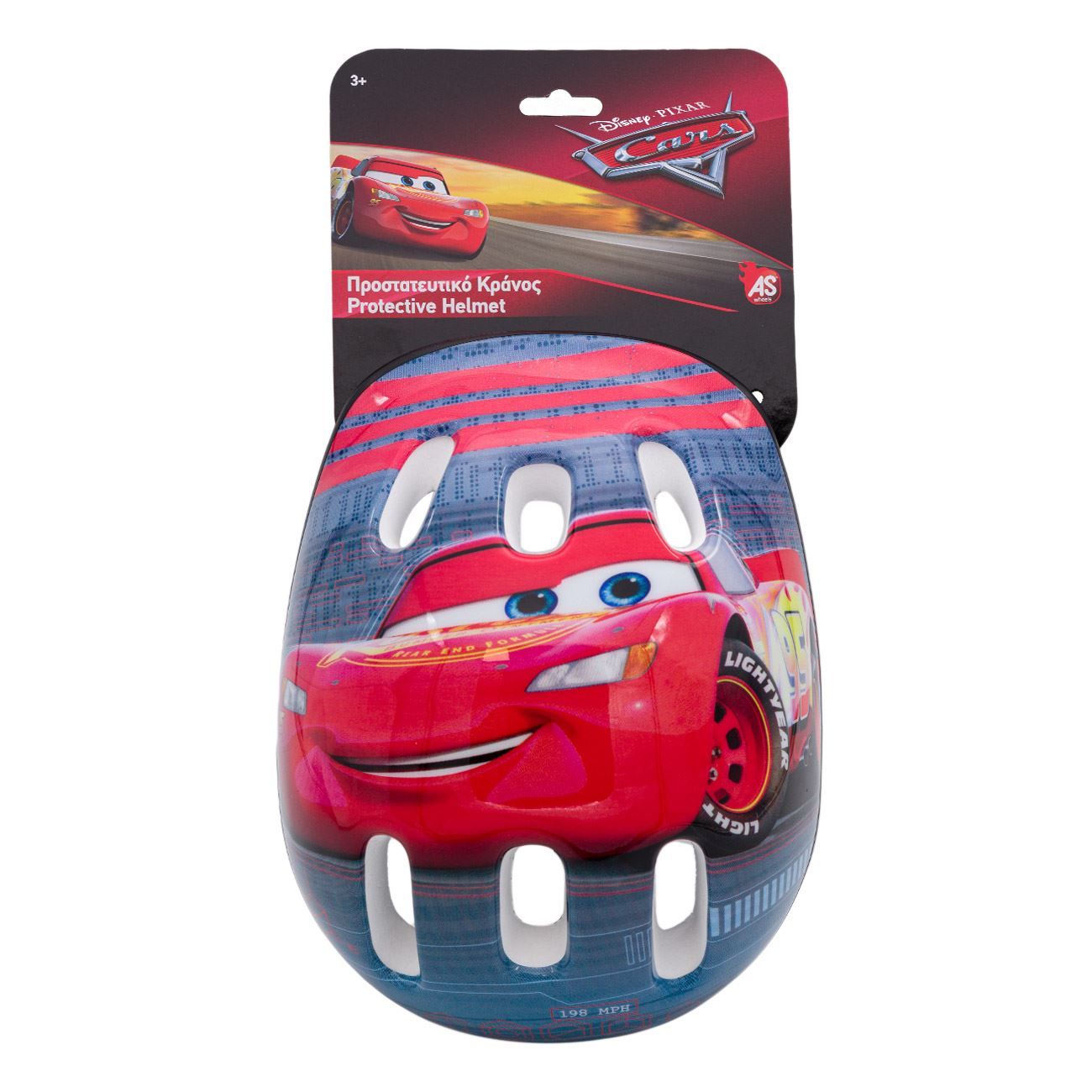 Casca bicicleta, trotineta, role pentru copii Disney, Cars, 52 - 56 cm