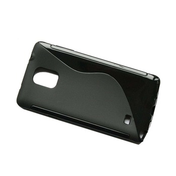 Husa Samsung Galaxy Note 5 , S Line , silicon negru Husa Samsung Galaxy Note 5 , S Line , silicon negru