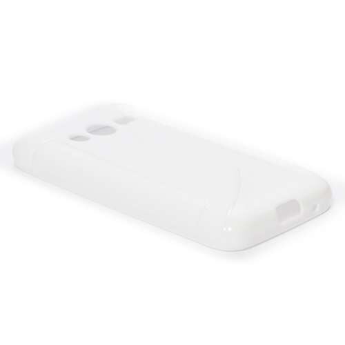 Husa Samsung Galaxy Ace 4 Lte , Alba, S Line, Silicon