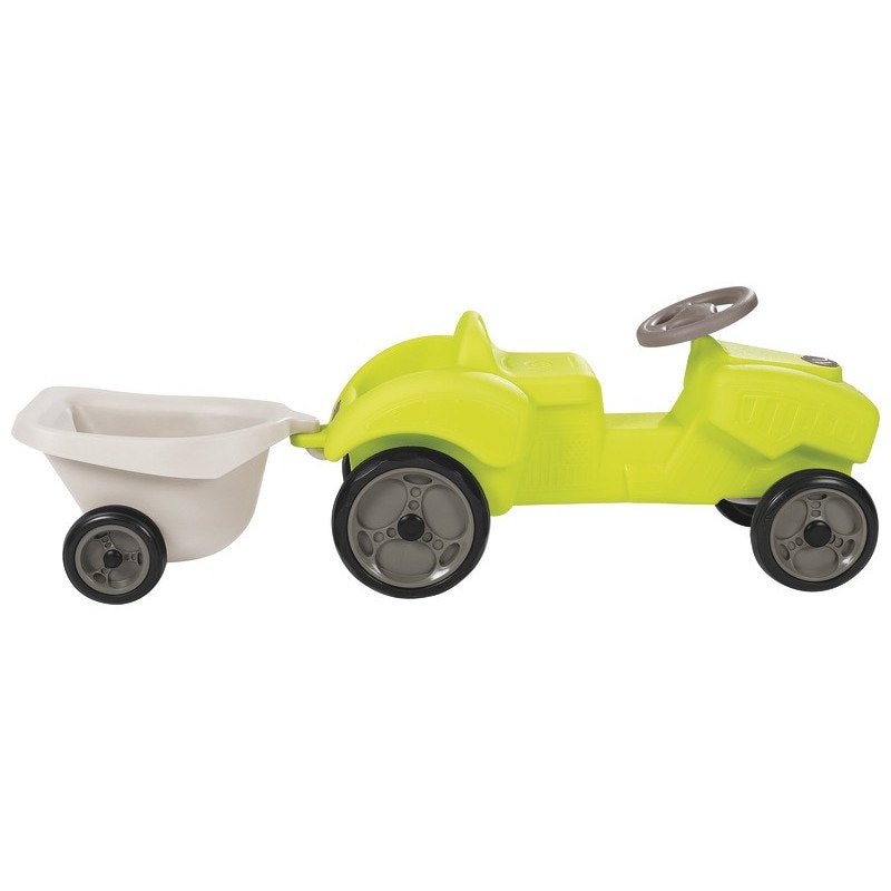 Jucarie tractor cu remorca Malo Green