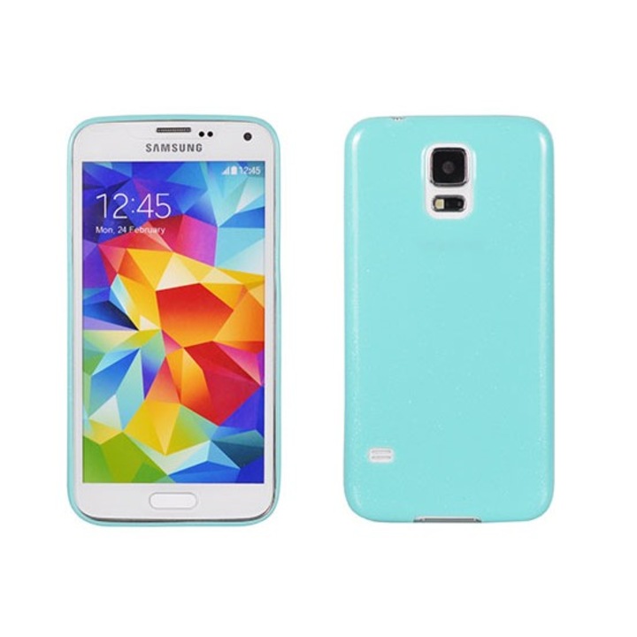 Кейс Съвместим с Samsung Galaxy A3 (2016) A310, Candy, ултра тънък, силикон, мента