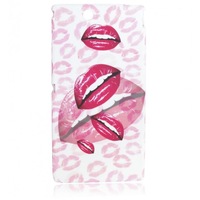 husa sony ericsson xperia z ultra xl39h  lips  silicon roz imagen 49_0_
0