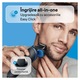Aparat de ras electric Braun Series 5 51-B4650cs Wet&Dry, AutoSense, EasyClean, 3 elemente de taiere, accesorii pentru barba si ingrijire corporala, Statie de incarcare, Negru/Albastru