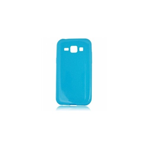 Husa Samsung Galaxy J1, Jelly, Silicon, bleu