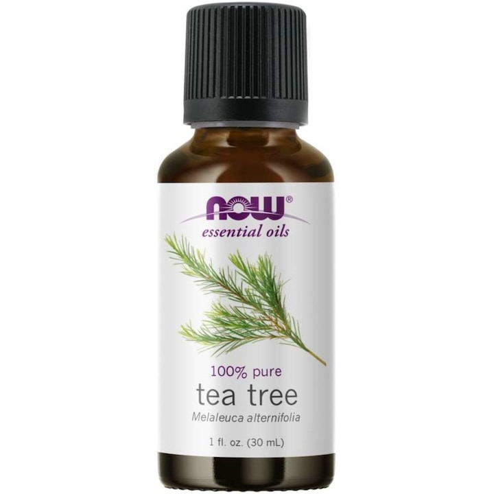Ulei esential de Tea Tree Now Foods, 100% Pur, 30 ml