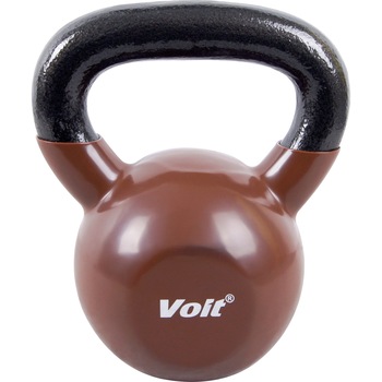 Kettlebell Voit, coating vinil, 20 kg, culoare maro Kettlebell Voit, coating vinil, 20 kg, culoare maro