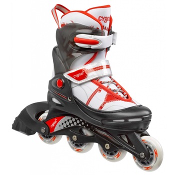 Role reglabile Cygnus Power Jr Boy pentru copii, alb, 34-37 Role reglabile Cygnus Power Jr Boy pentru copii, alb, 34-37
