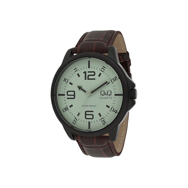 Ferfi karora Q&Q KW82J, Krém, Barna