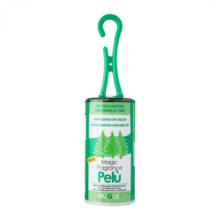 Pelu Rola Adeziva pentru parul de animale parfumata cu miros de pin Magic Fragance 10 metri
