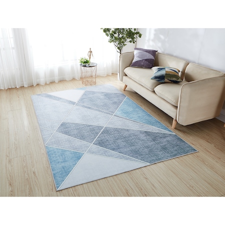 Covor cu print digital 3D Adam Heinner Home, 70x140 cm, poliester 100%, spate antiderapant