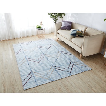 Covor Heinner cu print digital 3D, 70x140cm, Ash Covor Heinner cu print digital 3D, 70x140cm, Ash
