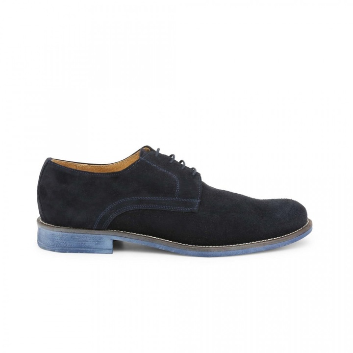 Pantofi barbati, Made in Italia, 06_CAMOSCIO-B, Bleumarin, 44
