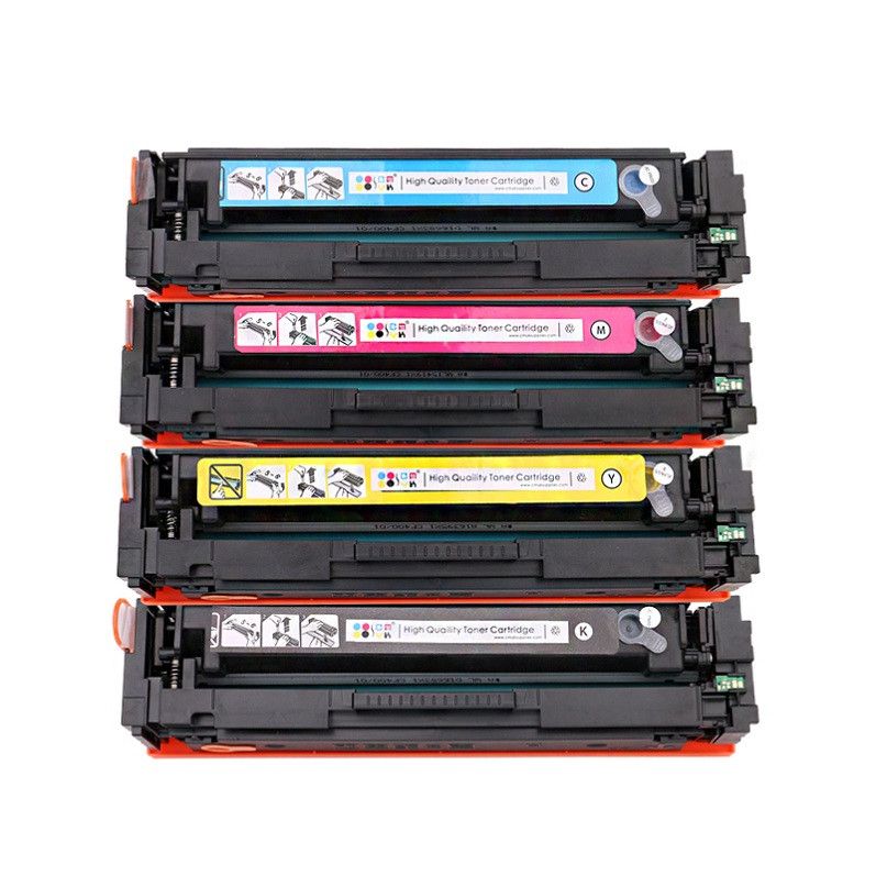Set de 4 Tonere W2030A - W2033A / 415X 8700 Pagini BK/C/M/Y Multicolor Fara Chip Compatibile HP Color LaserJet Pro M 454 Series, Pro M 454 dn, Pro M 454 fw, Pro M 454 nw, M 470 , Pro M 479 , Pro M 479 dn, Pro M 479 dw, Pro M 479 fdn, Pro M 479 fdw