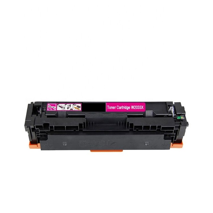 Toner W2033X Pink / 415X 6000 lapka nélkül, lapka nélkül kompatibilis HP Color LaserJet Pro M 454 sorozat, Pro M 454 dn, Pro M 454 fw, Pro M 454 nw, HP Color Laserjet Pro M 470 sorozat, Pro M Pro M 479 sorozat , Pro M 479 dw, Pro M 479 fdn, Pro M 479 fdw