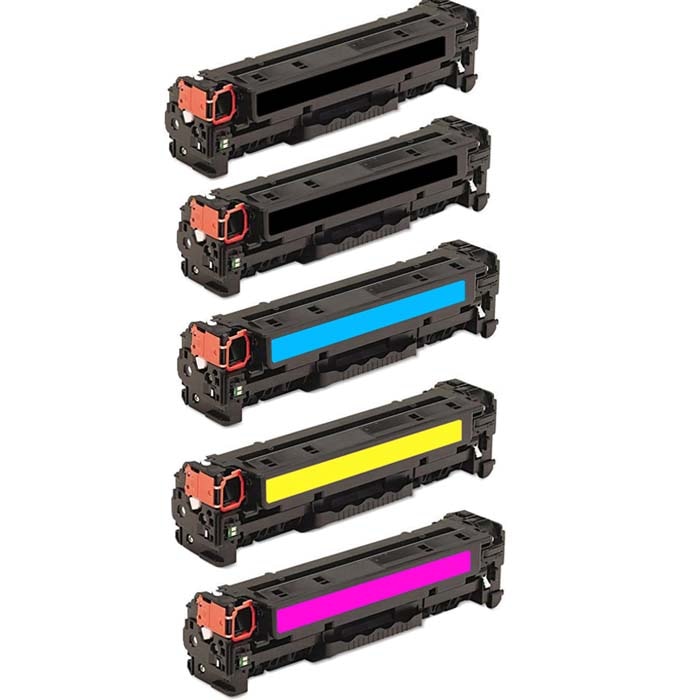 Set de 5 Tonere W2030A - W2033A / 415X 11100 Pagini BK/C/M/Y Multicolor Fara Chip Compatibile HP Color LaserJet Pro M 454 Series, Pro M 454 dn, Pro M 454 fw, Pro M 454 nw, M 470 , Pro M 479 , Pro M 479 dn, Pro M 479 dw, Pro M 479 fdn, Pro M 479 fdw