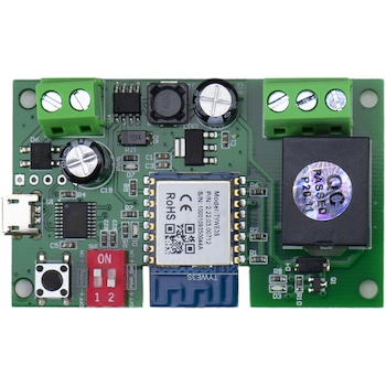 Releu inteligent PNI SafeHome PT180LV WiFi, 10A, control usi garaj, porti motorizate prin internet, aplicatie de mobil Tuya Smart, integrare in scenarii si automatizari smart cu alte produse compatibile Tuya, Alexa si Google Assistant Releu inteligent PNI SafeHome PT180LV WiFi, 10A, control usi garaj, porti motorizate prin internet, aplicatie de mobil Tuya Smart, integrare in scenarii si automatizari smart cu alte produse compatibile Tuya, Alexa si Google Assistant