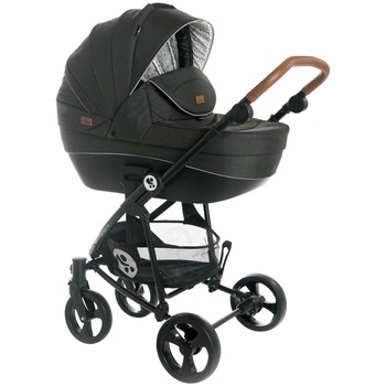 Carucior 3 in 1 Lorelli Crysta, Negru Carucior 3 in 1 Lorelli Crysta, Negru
