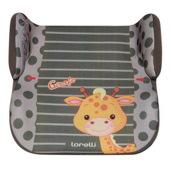 Inaltator auto Lorelli Topo Comfort, Girafa, 15-36 Kg, Gri