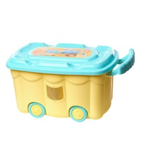Cutie depozitare cu capac pentru jucarii 50 l