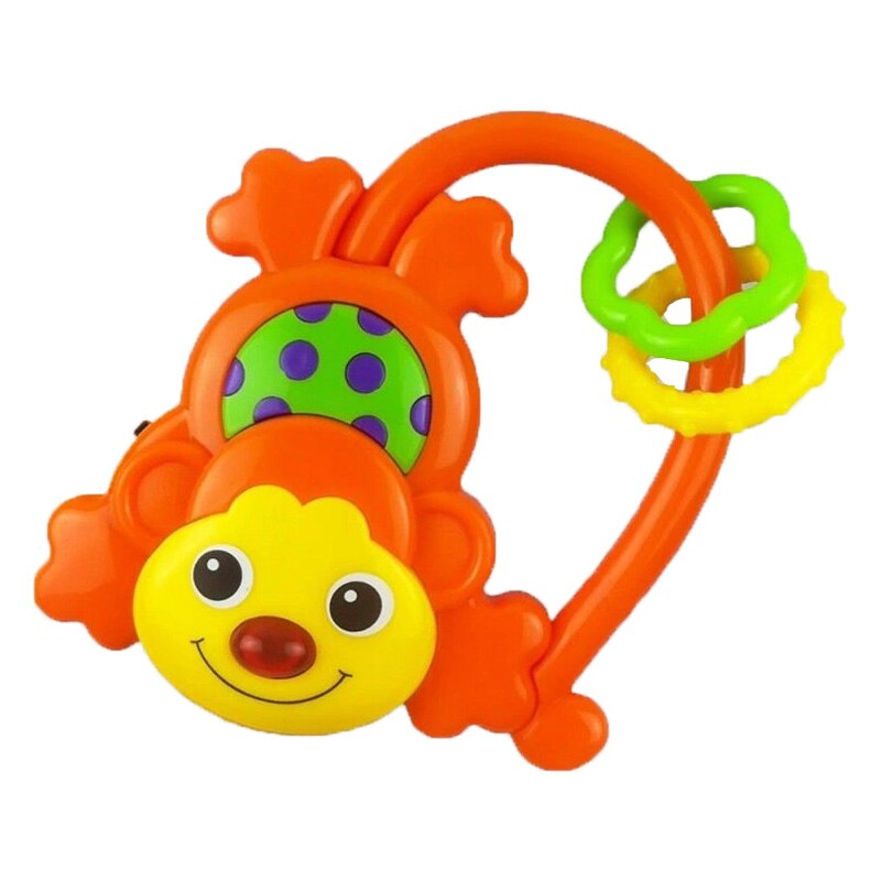 Jucarie zornaitoare pentru bebelusi BabyMix 0593P, Portocaliu