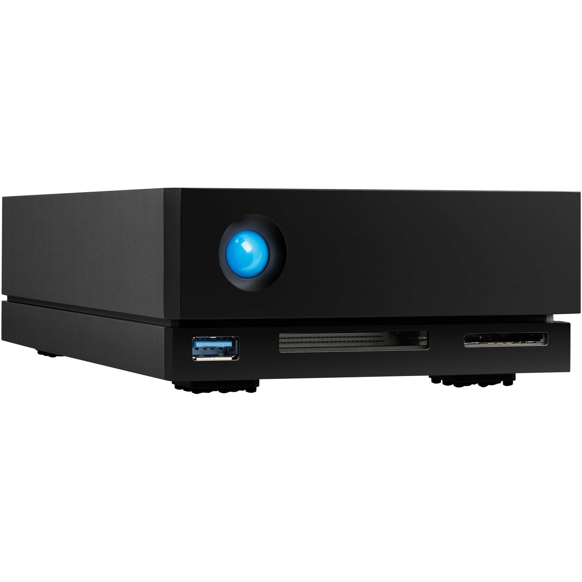 HDD Extern LaCie 1big 16TB, Dual Thunderbolt 3, DisplayPort 1.4, Reader CF SDXC, PD 70W, Negru