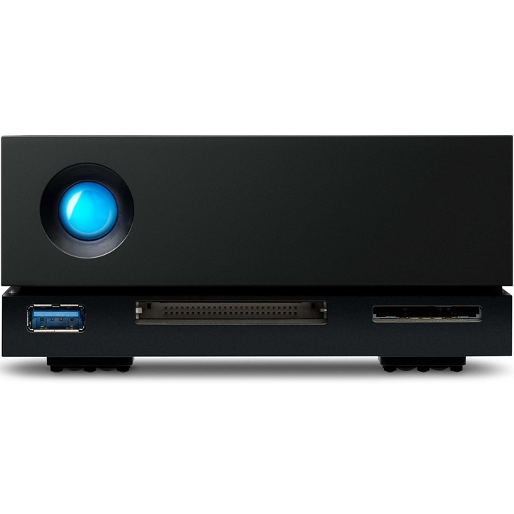 HDD Extern LaCie 1big 16TB, Dual Thunderbolt 3, DisplayPort 1.4, Reader CF SDXC, PD 70W, Negru