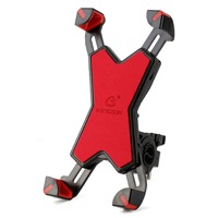 Stand bicicleta telefon Reglabil Clip de ghidaj universal Ghidon suport Pentru iPhone Samsung Huawei Xiaomi Rosu