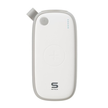 Acumulator extern Serioux, 10000 mAh Quick Charge 3.0, Wireless, Alb Acumulator extern Serioux, 10000 mAh Quick Charge 3.0, Wireless, Alb