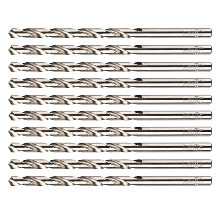 Свредла за метал Irwin, HSS PRO, 4.0 x 80 x 120мм. 10бр.