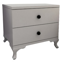 Noptiera Modella Ege alb ,45 x 43 x 36 cm, pal 18 mm