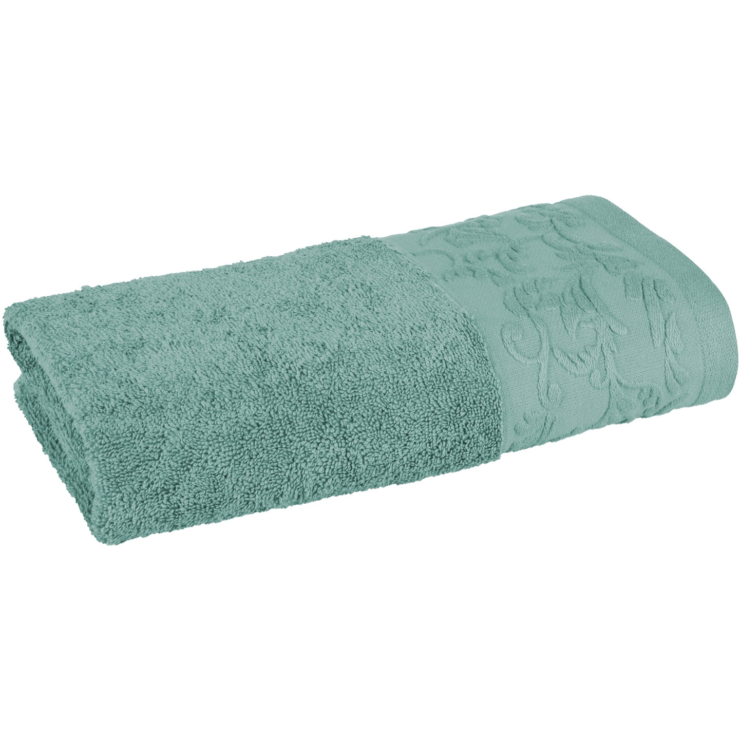 Prosop de baie Casablanca Dilios, 50x90 cm, 600 GSM, 100% bumbac, verde
