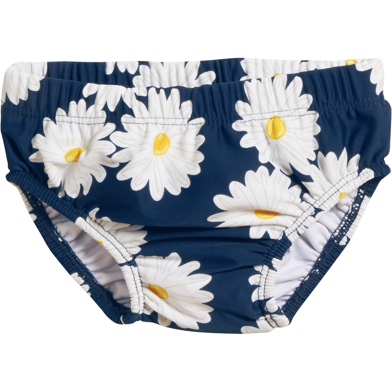 Slip de baie tip chilot, fete, Playshoes, protectie UV 50+, Margarete, Albastru