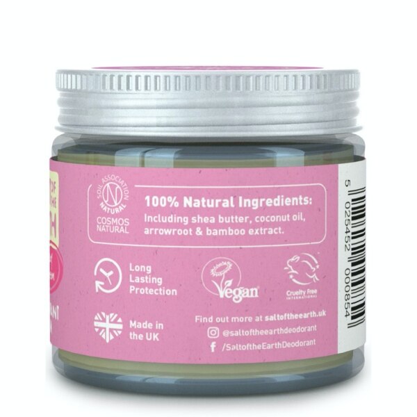 Deodorant natural balsam cu floare de bujor pentru femei Salt of the Earth 60 g