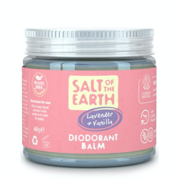 Deodorant natural balsam Pure Aura cu lavanda & vanilie pentru femei Salt of the Earth 60 g