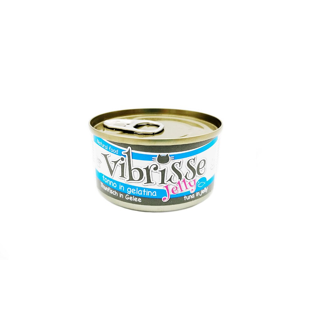 Set hrana umeda pentru pisici, Vibrisse, ton in aspic, 6x70 g, C1018423