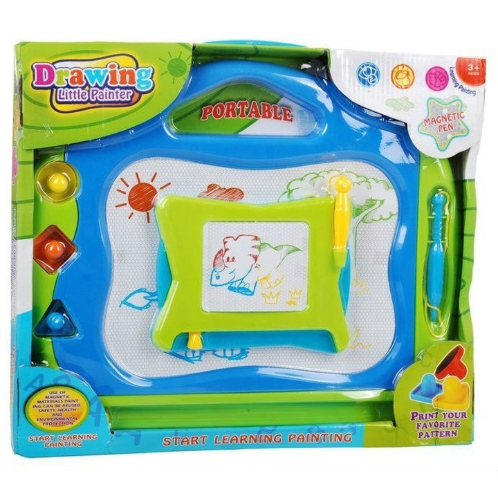 Tabla de jucarie pentru desen, Ramiz, Multicolor