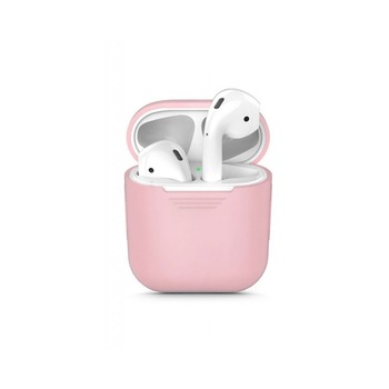 Husa Silicon Upzz Tech Iconset Compatibila Cu Airpods 1/2 , Snur Silicon Pentru Casti ,roz Husa Silicon Upzz Tech Iconset Compatibila Cu Airpods 1/2 , Snur Silicon Pentru Casti ,roz