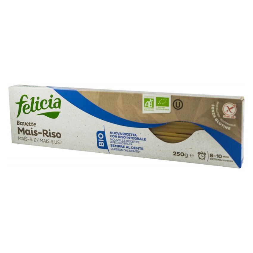 Bavette bio din faina de porumb si orez 250g