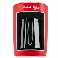 Cafetiera turceasca TEFAL CM820534, 2 moduri de preparere, capacitate 4 cesti, avertizare sonora, sistem prevenire umplere, rosu