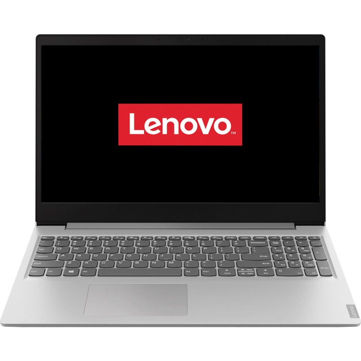 Laptop Lenovo Ideapad S145-15API cu procesor AMD Ryzen 3 3200U pana la 3.50 GHz, 15.6", Full HD, 8GB, 128GB SSD, AMD Radeon Vega 3 Graphics, Free DOS, Platinum Grey