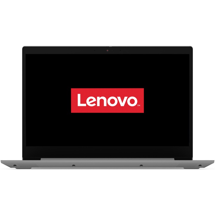 Laptop Lenovo IdeaPad 3 15IML05 cu procesor Intel® Celeron® 5205U, 15.6" HD, 4GB, 256GB SSD, Intel® UHD Graphics, Windows 10 Home, Platinum Grey