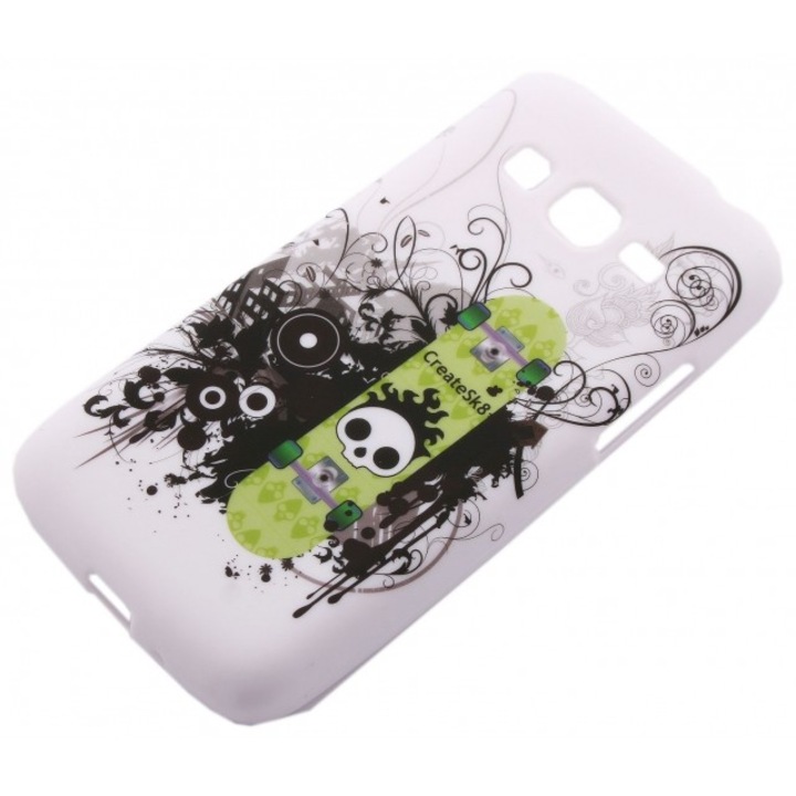 Калъф HTC Desire 310, Emo, силиконов, бял