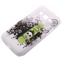 Husa HTC One M8 , Emo , silicon, alb