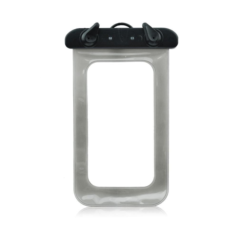 Pouch Cauciuc subacvatic, fumuriu, fundal transparent