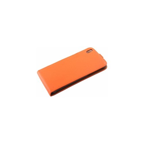 Husa HTC Desire 816, Piele eco, Elegance flip , portocaliu