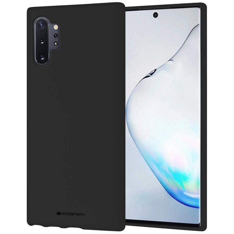Husa Soft Feeling Samsung Galaxy Note 10 Plus Silicon Negru