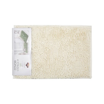 Covor baie Chenille M, 40x60, crem Covor baie Chenille M, 40x60, crem